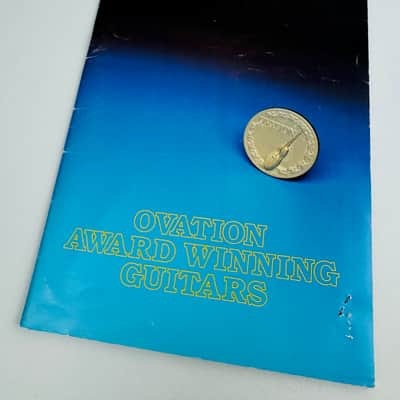 Ovation Guitars Dealer Catalog & Price List Package 1980 image 2
