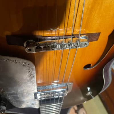Gretsch 6124 Single Anniversary 1958 - 1959 - Shaded Golden Sunburst image 7