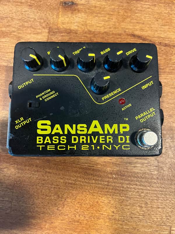 Sansamp Bass d DI V1 前期 Tech21 Sans Amp Bass Driver Di V1 - Used
