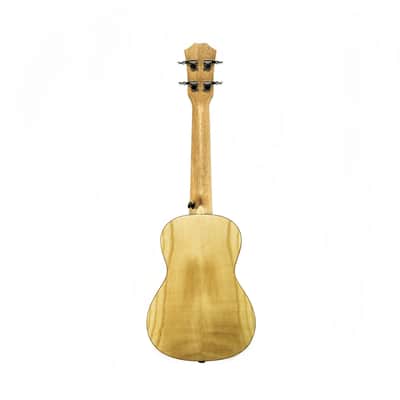 Barcelona Solid Top Ash Wood Concert Ukulele w/ Gig Bag image 3