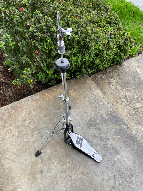 Sound Percussion Labs VLHH8902L Velocity 2-Leg Hi-Hat Stand with clutch 2020s - Chrome image 1