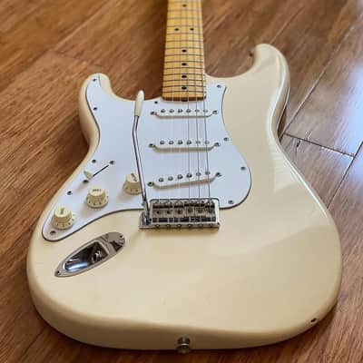RARE LEFTY! 2004 Fender ST68-JH Left Handed Jimi Hendrix Strat - Crafted in Japan - Maple Cap Board / USA Texas Special Pickups image 4