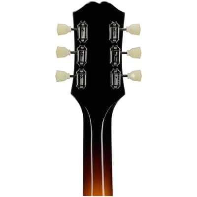 Epiphone J-200 Studio, Vintage Sunburst, with Gig Bag image 8