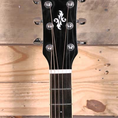 Yamaha APX600 Thinline Acoustic/Electric Guitar Vintage White w/ Gigbag "Good Condition" image 6