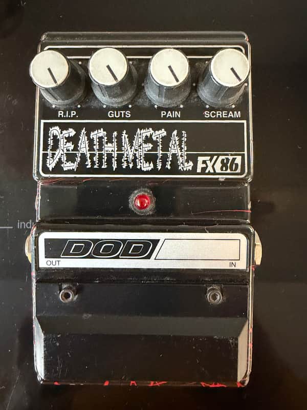 DOD FX86B DEATH L DISTORTION エフェクター DOD FX86 Death Metal Distortion Guitar Effect Pedal 795856 for