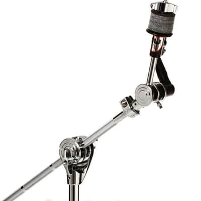 DW DWCP9700 9000 Series Heavy Duty Double-braced Straight/Boom Cymbal Stand 2010s - Chrome image 1