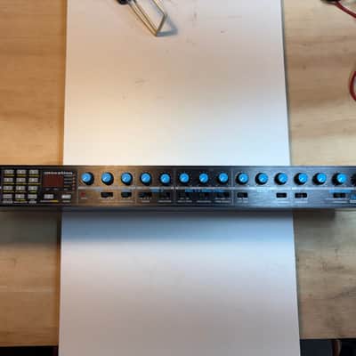 Novation Bass Station Rack Monophonic Synthesizer 1994 - Black Analog Synth MIDI CV Converter image 1