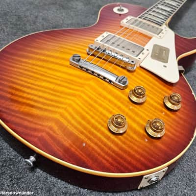 Gibson Custom Shop Collector's Choice #9 "Believer Burst" 59 Les Paul Standard Reissue Aged R9 LPR9 1959 MONSTER TOP! - Vic DaPra - CC#9 image 9