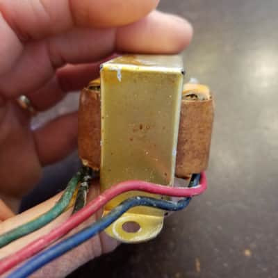 Woodward Schumacher 12692 Voice of Music Vintage EL84 Output Transformer OT Tested 460:1 170:1 1320:1 Tube Amp Audio 1961 image 7