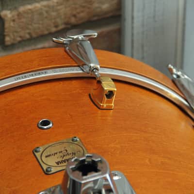 RARE Yamaha Maple Custom - natural vintage 20"x14 Bass Drum image 8