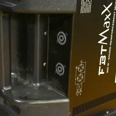 FBT MaxX 4 300W Sound Reinforcement Monitor (PAIR) CG010BW image 10