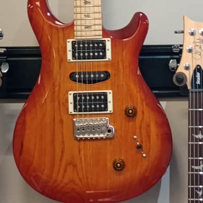 PRS SE Swamp Ash Special Electric Guitar - Vintage Sunburst image 3