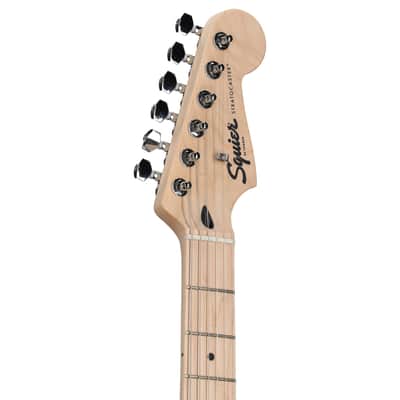 Squier Sonic Stratocaster HSS Electric Guitar, Tahitian Coral image 6