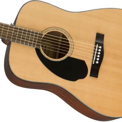 Fender CD-60S LH Left Handed Solid Spruce Top Acoustic Dreadnought Guitar image 4