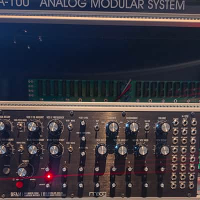 Moog DFAM Drummer From Another Mother Semi-Modular Analog Percussion Synthesizer 2018 - Present - Black/Wood image 1
