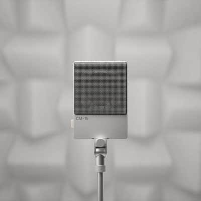 Teenage Engineering CM–15 Portable Battery-Powered Condenser Microphone Audio Converter via USB-c, preamp, line Out, and Phantom Powered mini XLR image 8