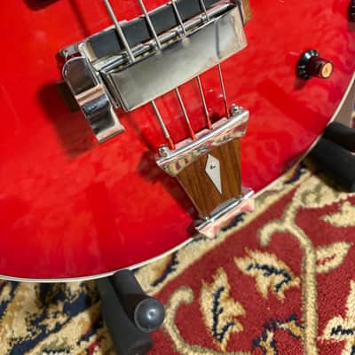 Epiphone EA260 w/original chipboard case Mid 1960's - Red Sunburst image 5