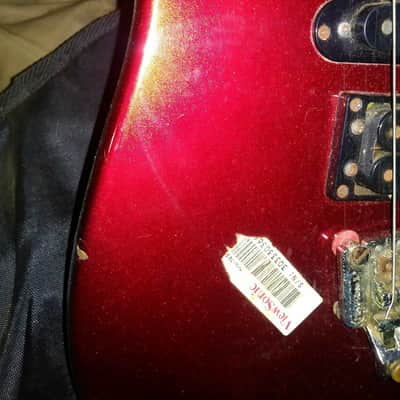 Autographed Kramer Ted Nugent Striker 600st  Red image 8
