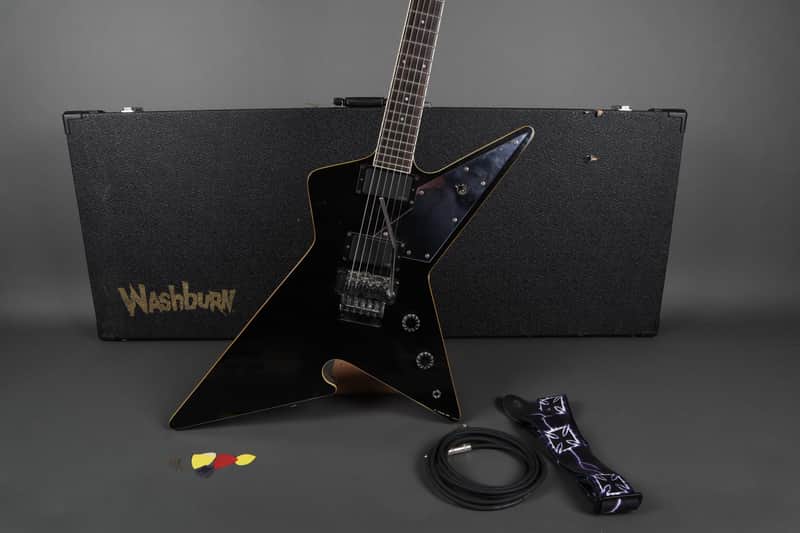 瀬本　Washburn Dimebag Culprit Black Electric Guitar Washburn CP-2003 B Dimebag Culprit Black | eBay UK