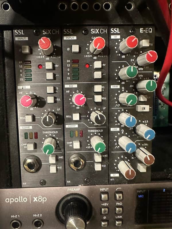 Solid State Logic Solid State Logic SSL 611EQ E-Series 500-Series Equalizer Module - grey image 1