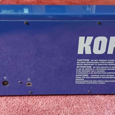 Korg MS-20 FS Monophonic Analog Synthesizer 2020 - Present - Blue image 2