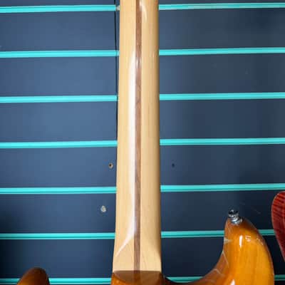 Fender American Deluxe Stratocaster HSS Amber 2006 Electric Guitar image 12