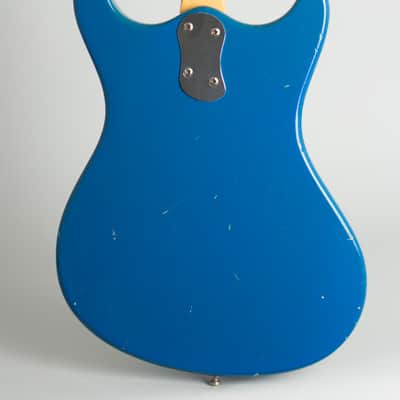 Mosrite Ventures Model Mark V Solid Body Electric Guitar (1966), ser. #B1214, black gig bag case. image 4