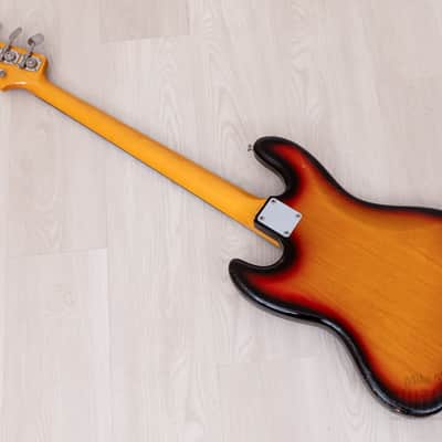2000 Fender Jazz Bass ‘62 Vintage Reissue JB62-58 Sunburst, Japan CIJ image 12