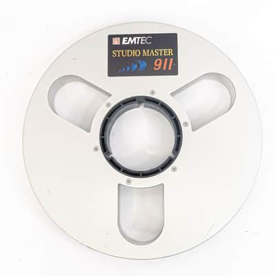Emtec Studio Master 911 1" x 10.5" Reel Tape – Empty Vintage Reel image 1
