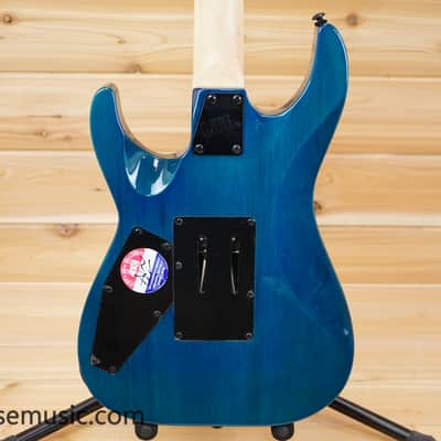 ESP LTD MH-203 QM - See Thru Blue Bild 2