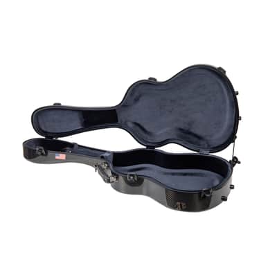 Air Carbon® by Crossrock | 4/4 Classical Guitar Flight Case – 3K Twill Weave Carbon Fiber in Obsidian Black® – TSA Lock & Ergonomic System – Lab-Tested Impact Resistance image 9