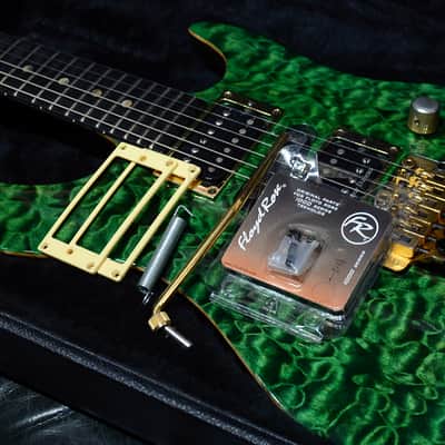 Brian Moore USA MC-1 Double Cutaway Emerald Green 1990's image 10
