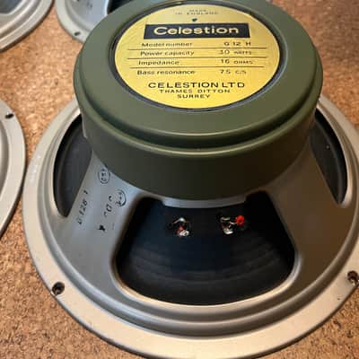 Celestion 1971 Thames Ditton G12H T1281 Pre-Rola Pulsonic 102 014 - QUAD! image 3