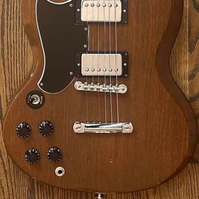 1973 Gibson SG Standard LEFTY - Walnut w/ OHSC image 2