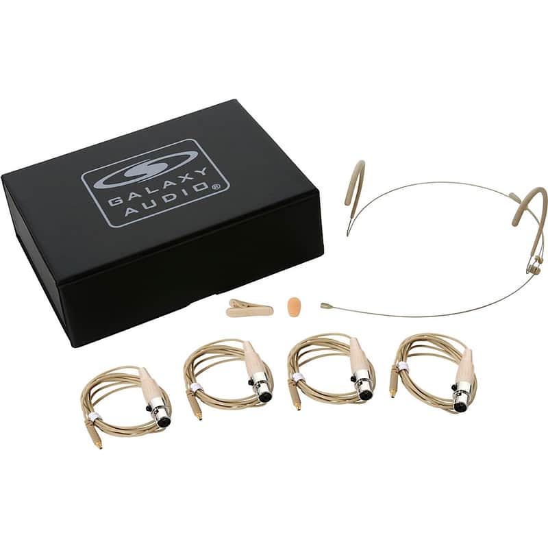 Galaxy Audio HSM8-OBG-4SHU Omnidirectional Earset Microphone image 1