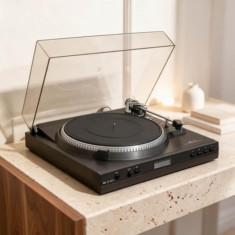DUAL CS-728Q Rare Vintage Automatic Turntable Quartz Direct Drive Hi-Fi Warranty