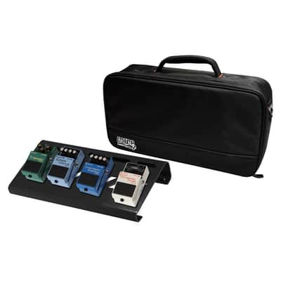 Gator GPB-LAK-1 Black Aluminum Pedal Board; Small w/ Carry Bag image 1