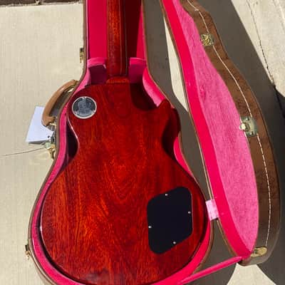 Gibson 1959 RI Lefty Les Paul Standard Lemon Burst R9 Left Handed 2022 - Lemon Burst image 17
