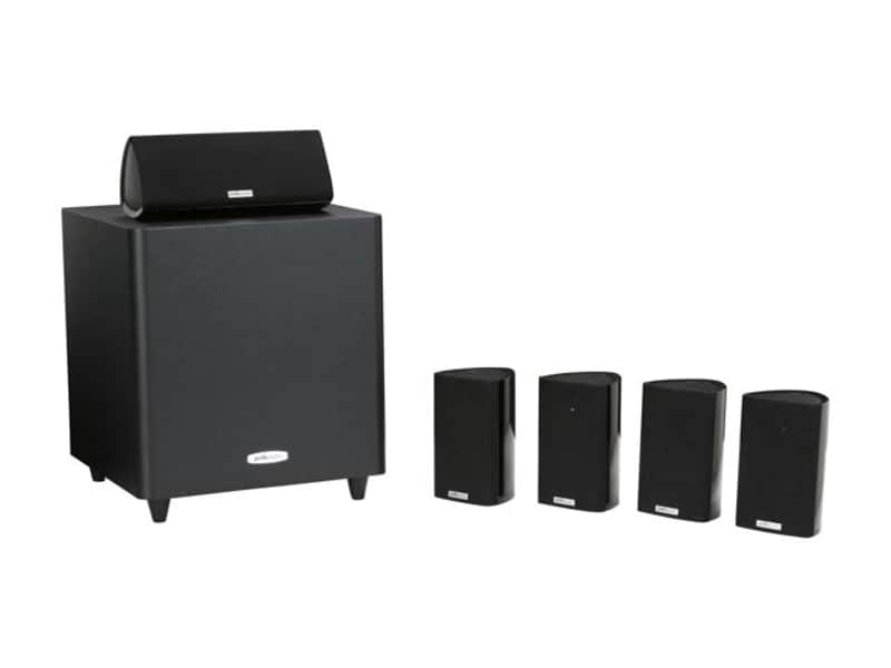 Polk Audio - RM705 - 5.1 Home Theater System - Set of Six - BLACK image 1