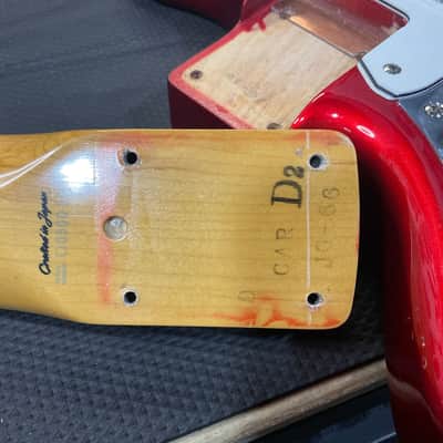 Fender JG-66 Jaguar '62 Reissue CIJ 1997 Candy Apple Red w/ Matching Headstock w/ Gig Bag image 11