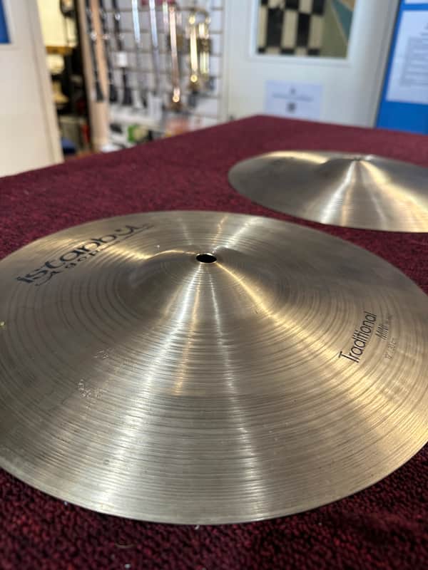 Istanbul Agop Traditional Mini Hi Hats 12" image 1