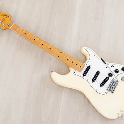 1984 Fender Stratocaster ‘72 Vintage Reissue ST72-55 Olympic White E-Serial, Japan MIJ Fujigen image 12