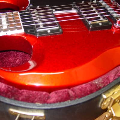 Gibson 2018 Custom Shop SG Standard Red Sparkle image 5