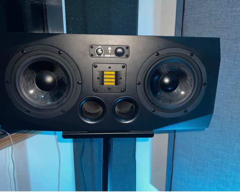 ADAM Audio A77X Active Nearfield / Midfield Monitors (Pair) 2010s - Black image 1