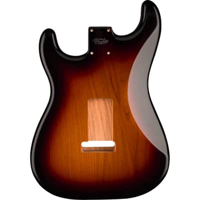 Fender Classic Series 60's Stratocaster Alder Body - SSS, Vintage Bridge Mount, 3-Color Sunburst image 2