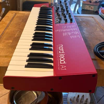 Nord Lead A1 49-Key 26-voice Polyphonic Synthesizer 2014 - 2022 - Red - Excellent image 7