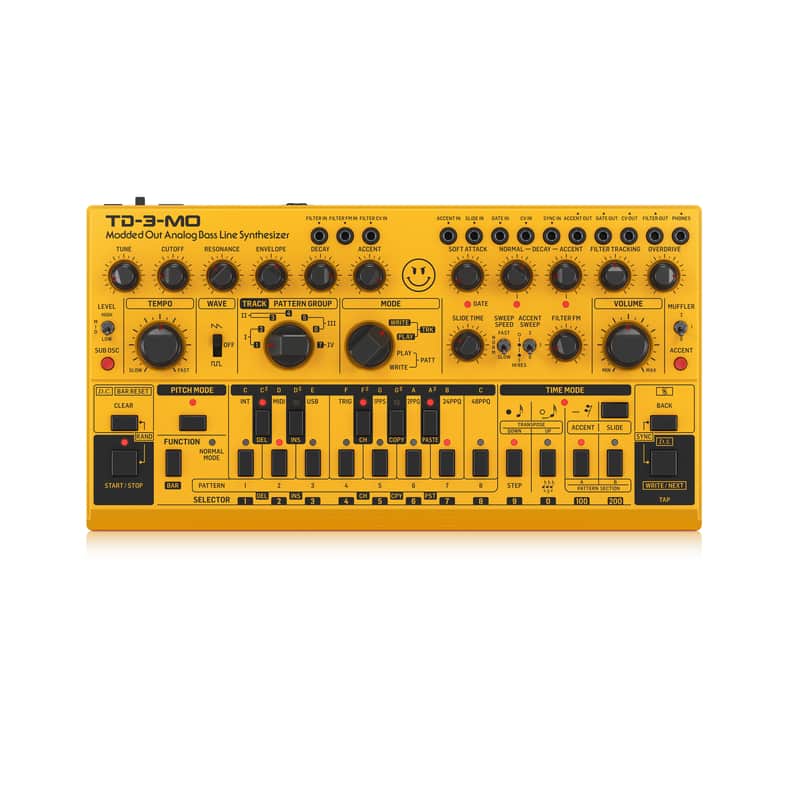 Behringer TD-3-MO Modded Out Analog Bass Synthesizer image 1