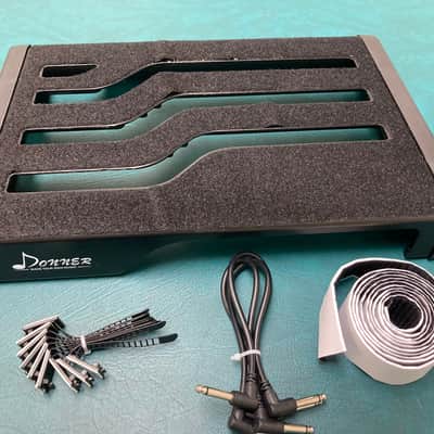 Donner DB-S300 Guitar Effects Pedalboard w/Backpack Carrying Case image 6