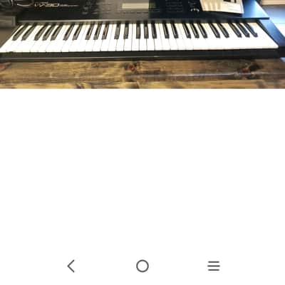 Roland W-30 61-Key Sampling Music Workstation 1989 - 1992 - Black