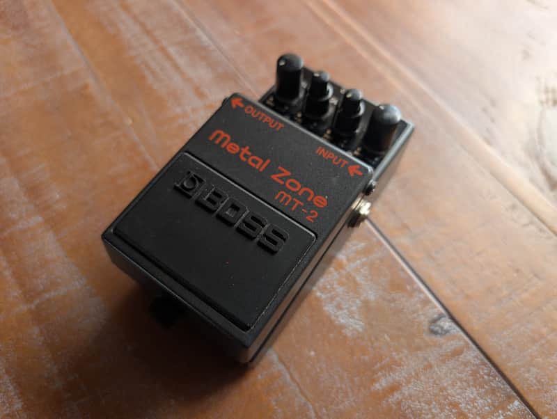 BOSS MT-2 Metal Zone Guitar Distortion Effect Pedal Used NO Issues Great Pedal! image 1
